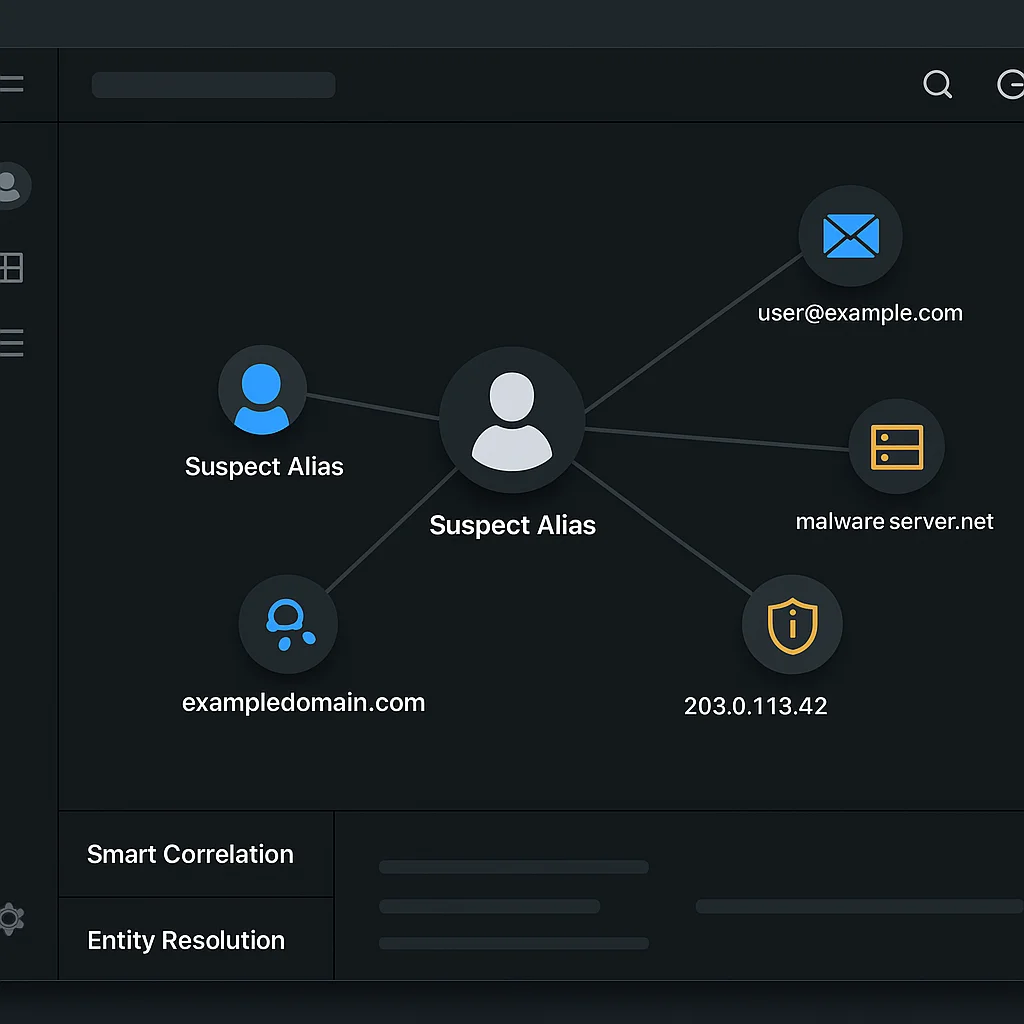 Screenshots of graph view